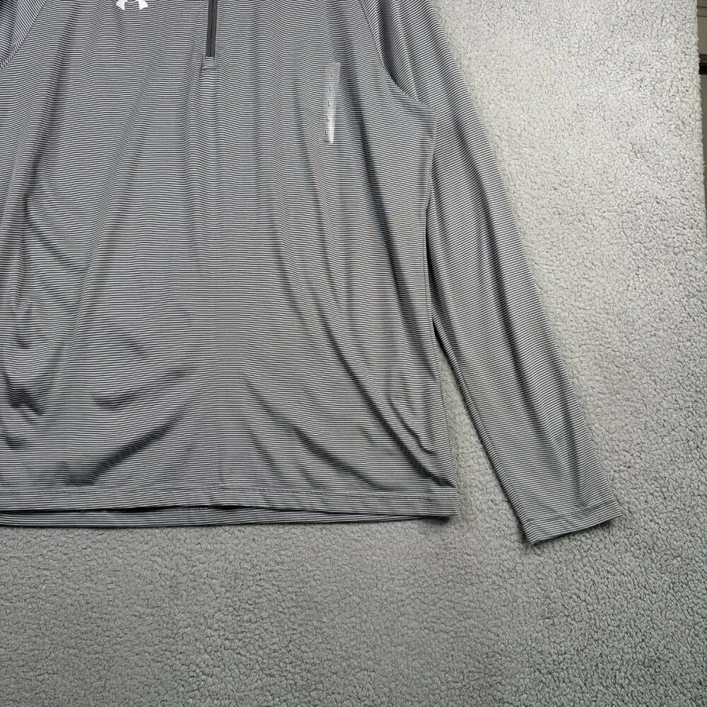 Under Armour Heatgear Sweater Men 2XL Half Zip Loose Pullover Athleisure Outdoor